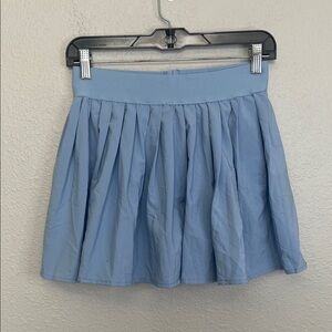 Love Streak Pleated Athletic Skort Blue Size Medium *Flaw